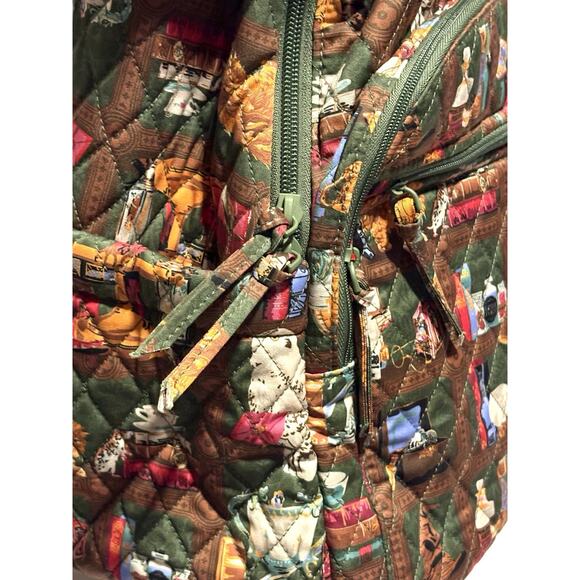 Vera Bradley Harry Potter Hogwarts Library Bancroft Backpack Lrg Crookshanks main image 4